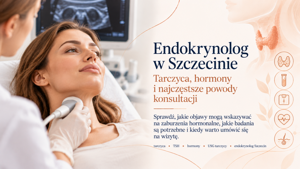 Endokrynolog Szczecin – tarczyca i hormony | DM Clinic